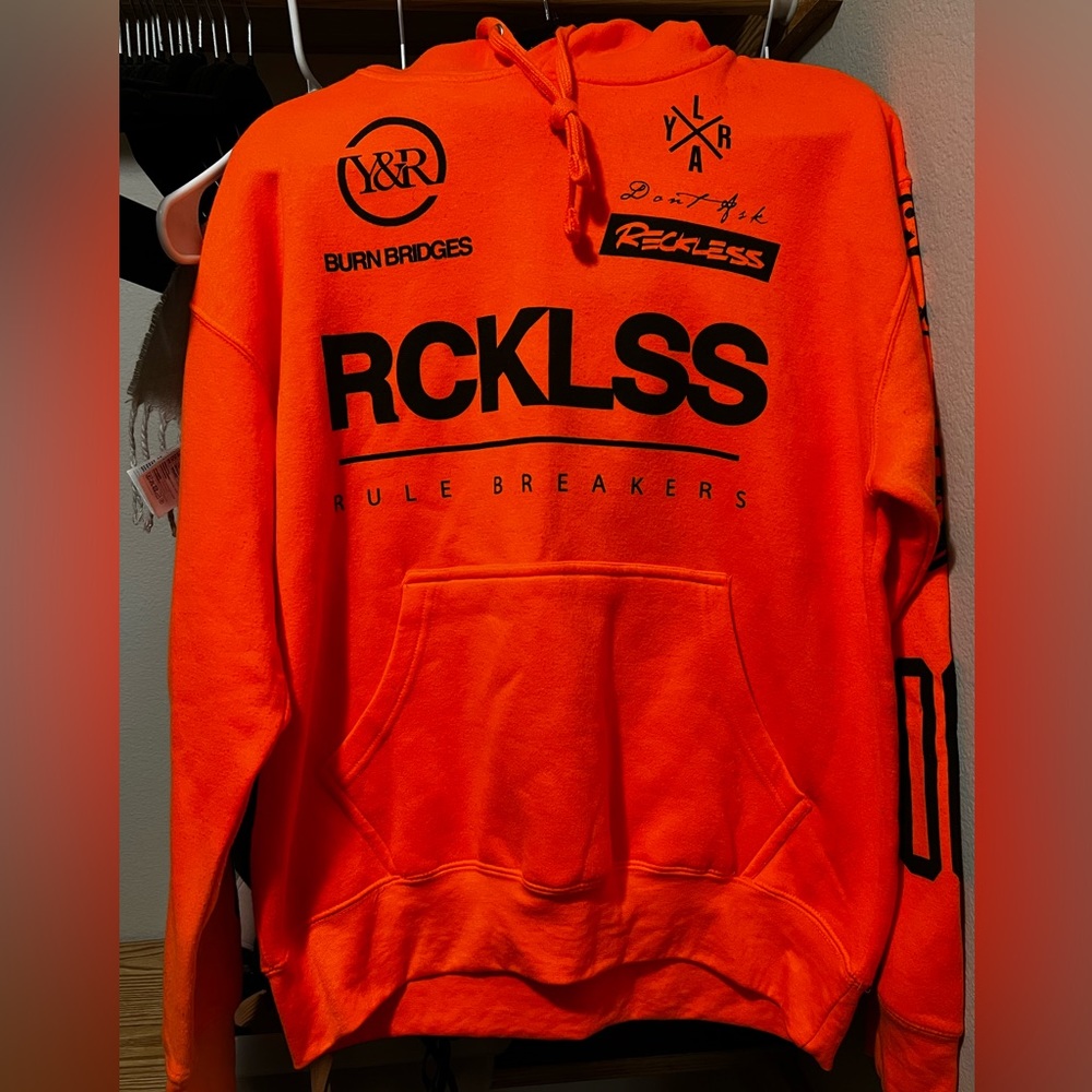 Brand new Young & Reckless Hoodie Men’s Large